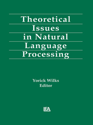 cover image of Theoretical Issues in Natural Language Processing